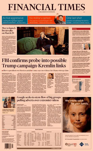 圖片 Financial Times紙本-訂閱1年312期