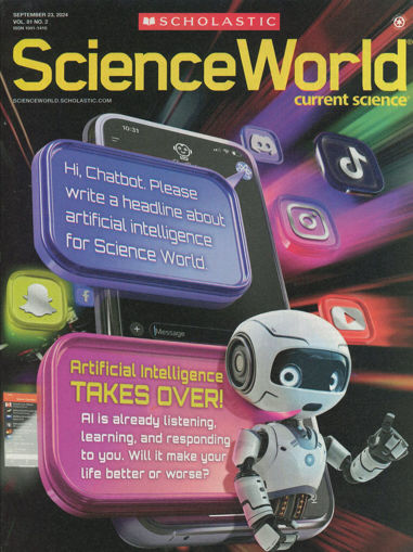 圖片 預購Scholastic Science World GRADES 6-10 (2025-2026學年)